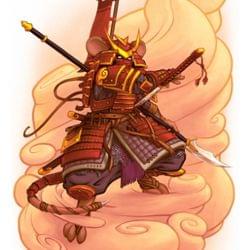 The start of the samurai mouse's cover